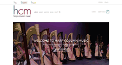 Desktop Screenshot of harpcolumnmusic.com
